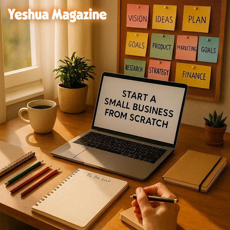 How to Start a Small Business from Scratch: Complete Step-by-Step Guide